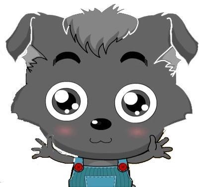 小灰灰哭高清头像图片