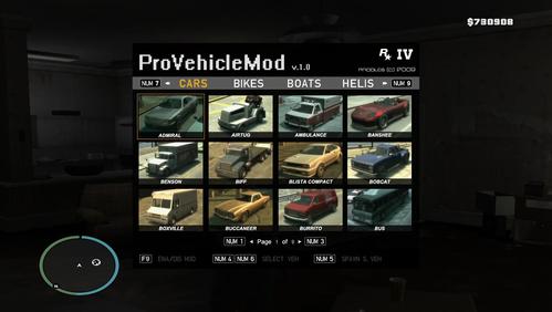 gta4都有什么车