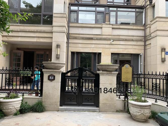 无锡工厂铝艺围栏大门铝合金护栏别墅围墙