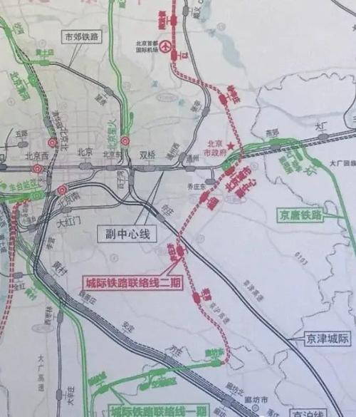 看京津冀高铁规划咱们唐山人可以坐着高铁去京津乘飞机啦