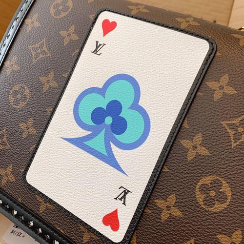 louisvuittonlvm57448dauphine扑克牌达芙妮斜挎包