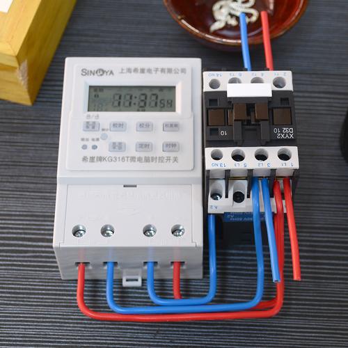220v 希崖微电脑时控开关单相增氧机水泵定时自动断电