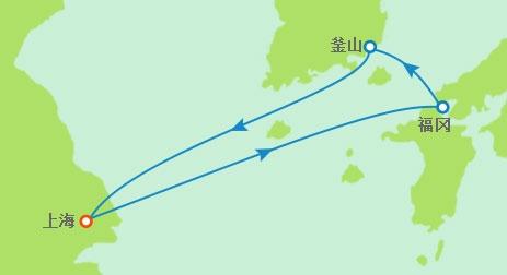  海洋量子2月15日福冈-釜山6天>