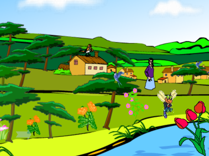 三年级下语文一个小村庄的故事.ppt