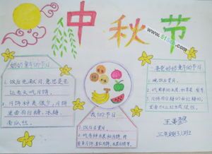 小学生中秋节手抄报图片大全