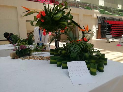 2019年云南省职业院校"云岭广大-良禾种业杯"农业技能大赛艺术插花