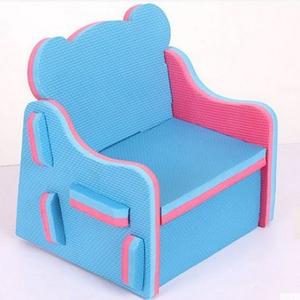 宝宝学坐椅儿童凳子卡通小板凳泡沫靠背椅小孩宝宝吃饭座椅便携式
