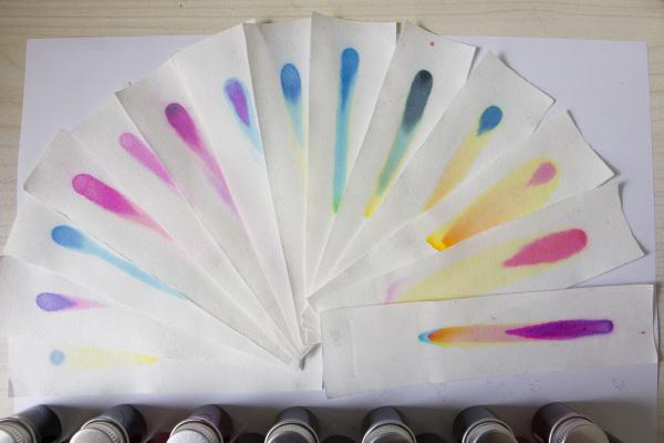 【探索向】纸层析:貌美如花的彩墨背后的玄机