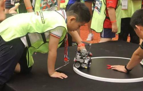 江西教育出版社-时科战队在2017 robot challenge国际机器人大赛中