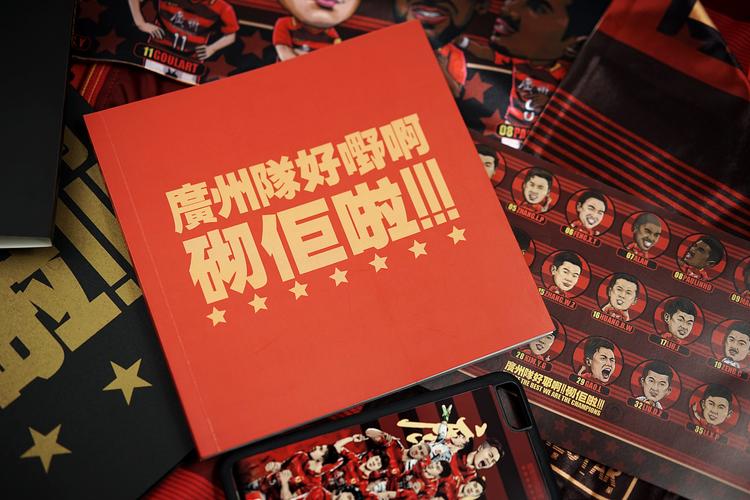 广州队全年度赛后插画纪念画册