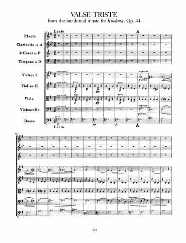 《音乐曲谱-sibelius_-_悲伤圆舞曲valse_triste__op.44__orch.