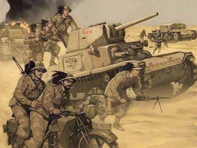 二战中的意大利征兵海报北非脚踢英国大兵东线拳打苏联王牌