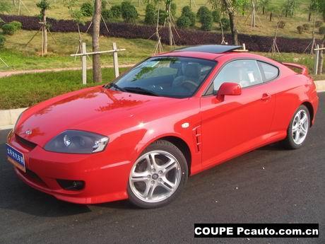 【试驾】现代05款酷派coupe双门跑车