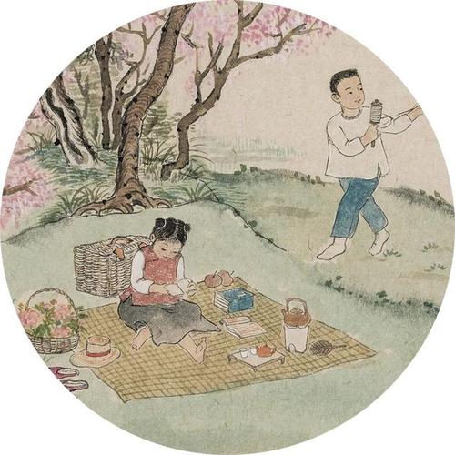 林曦水墨及其局部