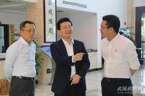 湖南省委组织部党建研究所调研指导武陵区芷兰街道党建工作