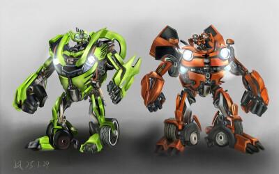 变形金刚 双胞胎