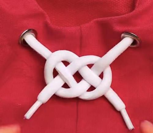 卫衣绳子十种系法简单大方好看又有个性