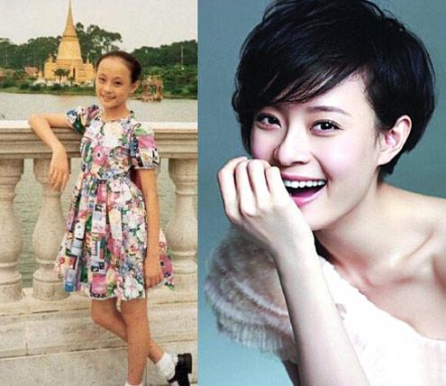 孙俪图片整容前照片