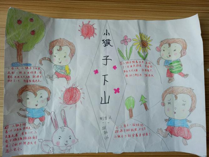 小猴子下山