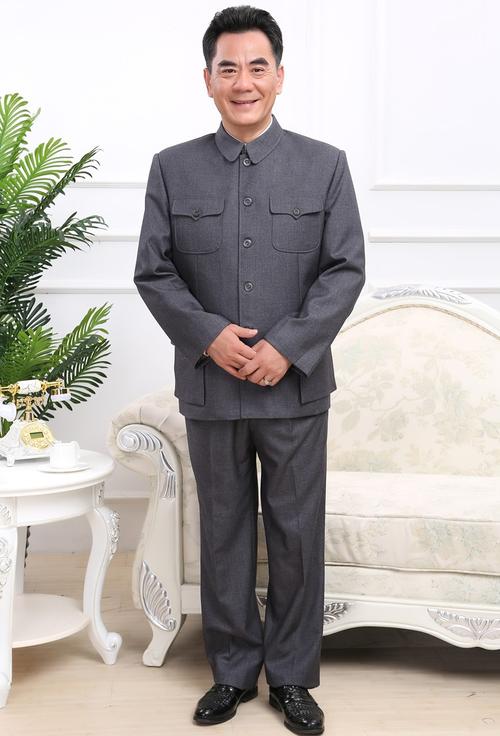不可逾越的经典休闲中老年中山装