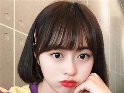 适合学生的短发发型女 青春又阳光校园学生头短发