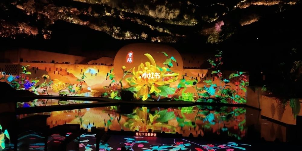 郎酒庄园灯光秀,现场绝对震撼_庄园_郎酒庄园_景点_出行_人文风光展示