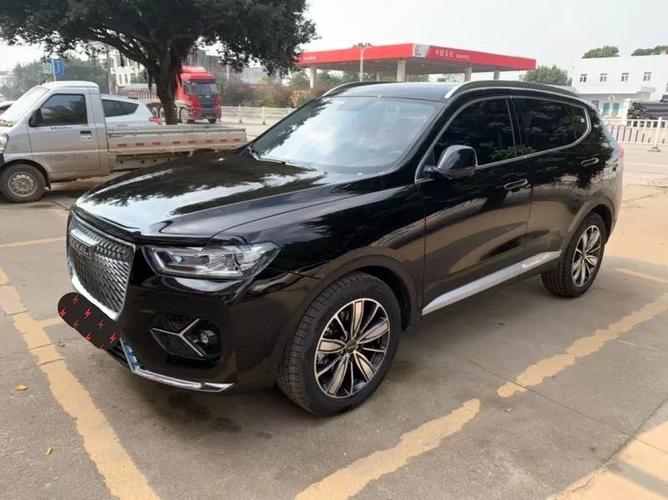 2021款哈弗h6实车又是巅峰之作配直瀑式中网