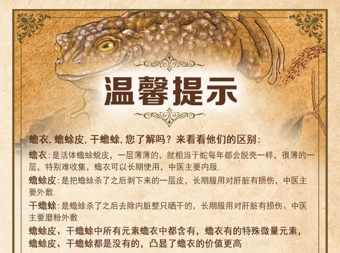 癞蛤蟆皮活体干蟾蜍衣蟾蜍粉赖疥蛤蟆癞疙宝
