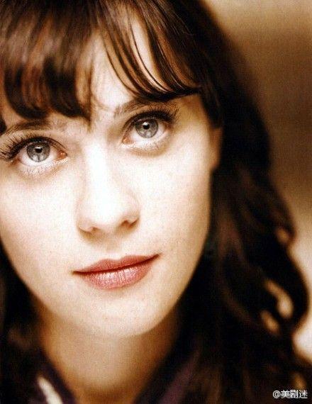 美国女演员 佐伊·丹斯切尔 zooey deschanel