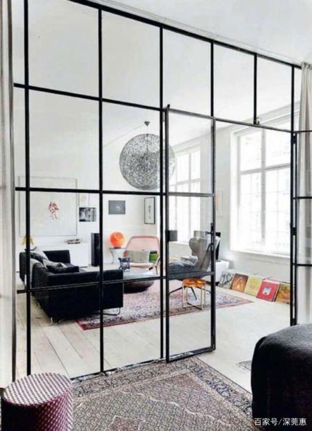 9套玻璃隔断墙装修案例,家里通透又明亮,小户型这样隔断真敞亮