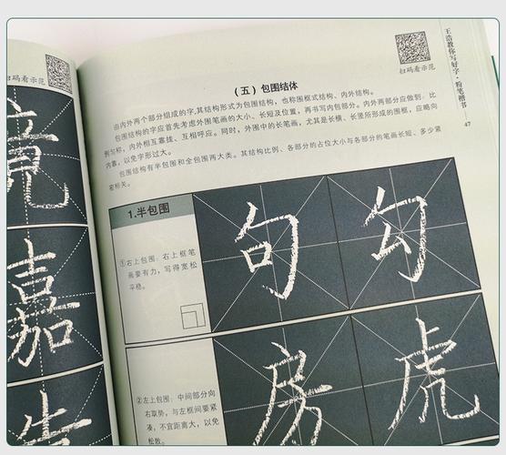 黑板上的韵律粉笔字临摹字帖教程小黑板练楷书行书附教学视频演示书写