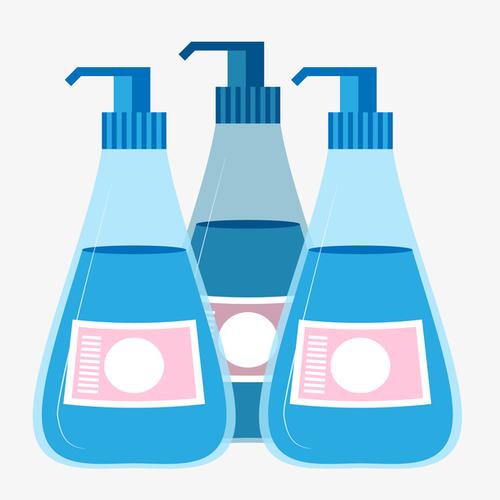 卡通洗护用品设计