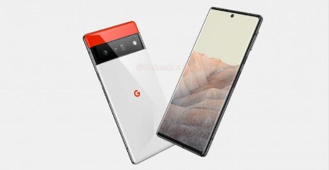 谷歌pixel6pro最新渲染图667英寸曲面屏后置三摄屏下指纹