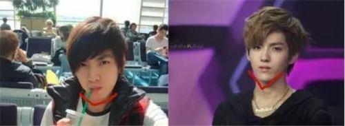 吴亦凡强吻刘亦菲 下巴下颌骨桃心唇疑整容