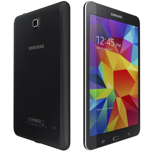 三星galaxy tab 4 7.0黑白3d模型