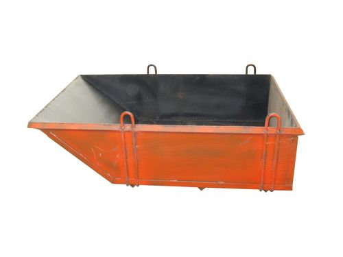 建筑工地方形料斗混凝土0.8方塔机料斗 玉鼎船型塔吊砖斗