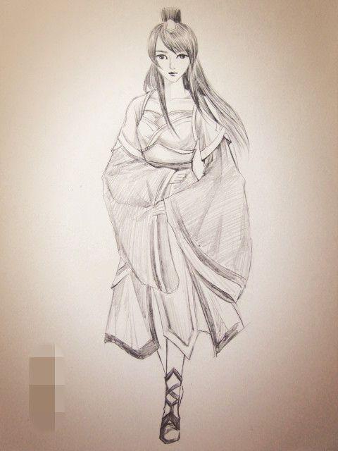 跪求一些好看的铅笔画图片.(简单一点)