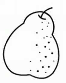 雪梨的简笔画图