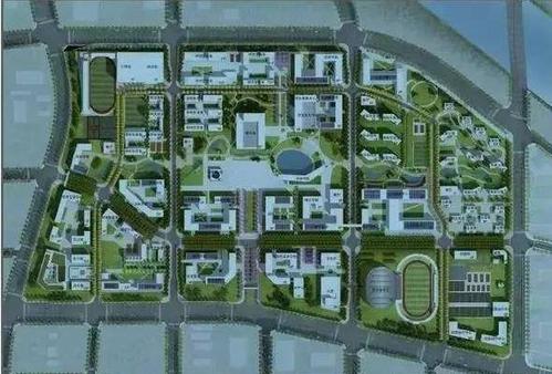中国人民大学通州新校区大厂拓展区项目包括学区,园区,社区和后勤保障