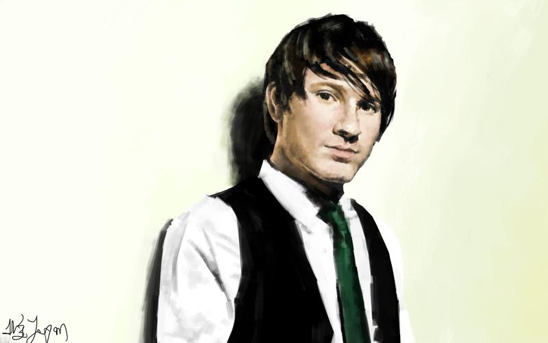 【朴主】owl city【板绘过程】