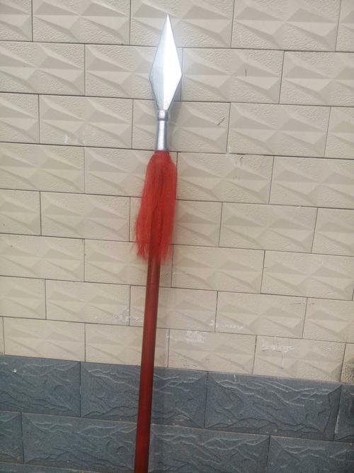 小兵张嘎红缨枪实木影视道具儿童团手拿枪刘胡兰