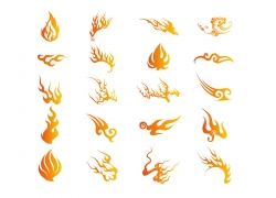 创意火焰图案图片[矢量图,eps格式]