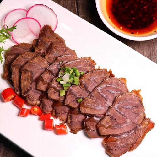 紫光园五香酱牛肉卤味腱子肉即食清真酱卤牛肉200g*3袋【北京发货