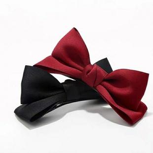 发饰蝴蝶结发夹甜美百搭丸子头立体可爱迅仕菲菲子小铺佟悦同款