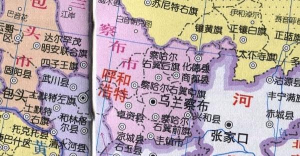 内蒙古地图全图