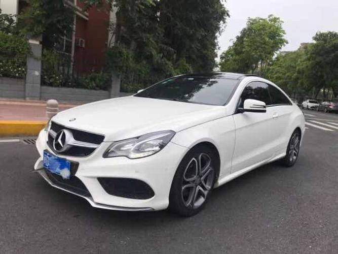 【厦门】2014年4月 奔驰e级 e200 coupe 2.0t 白色 手自一体