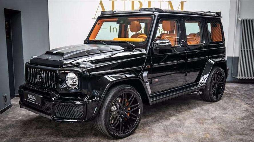 2020款奔驰巴博斯g800,外观和内饰全方位实拍,太霸气了!