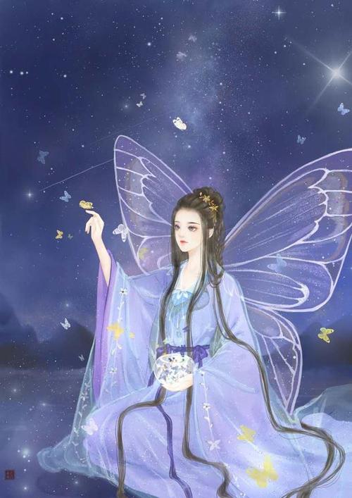 唯美二次元古风动漫壁纸,看着别人的故事,流着自己的