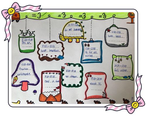 英语就是这般精彩---桥东里小学英语寒假创新作业