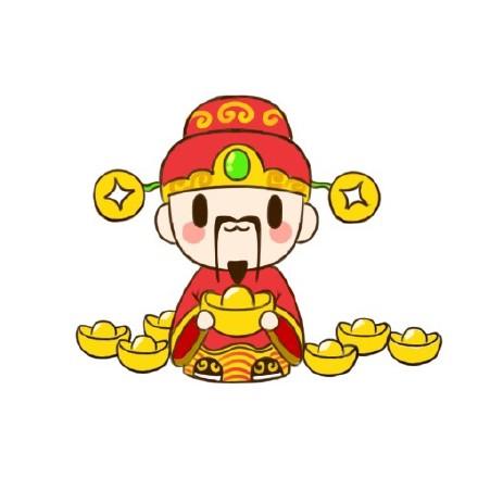 财神q版简笔画 简笔画图片大全-蒲城教育文学网